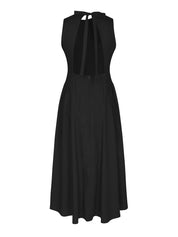 Zora Poplin Dress – 100 BLACK