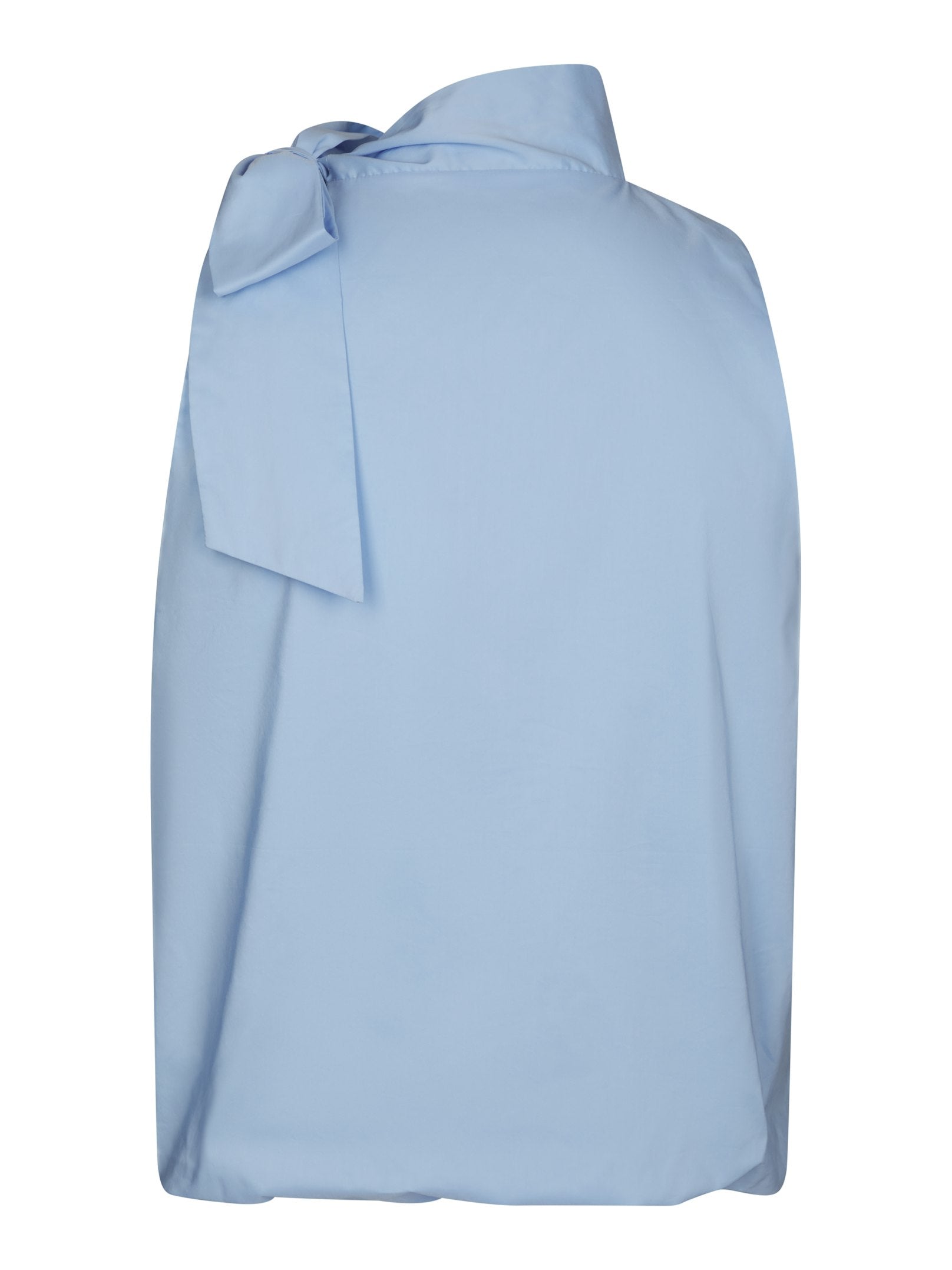 VEDA POPLIN TOP 145 LIGHT BLUE