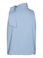 VEDA POPLIN TOP 145 LIGHT BLUE