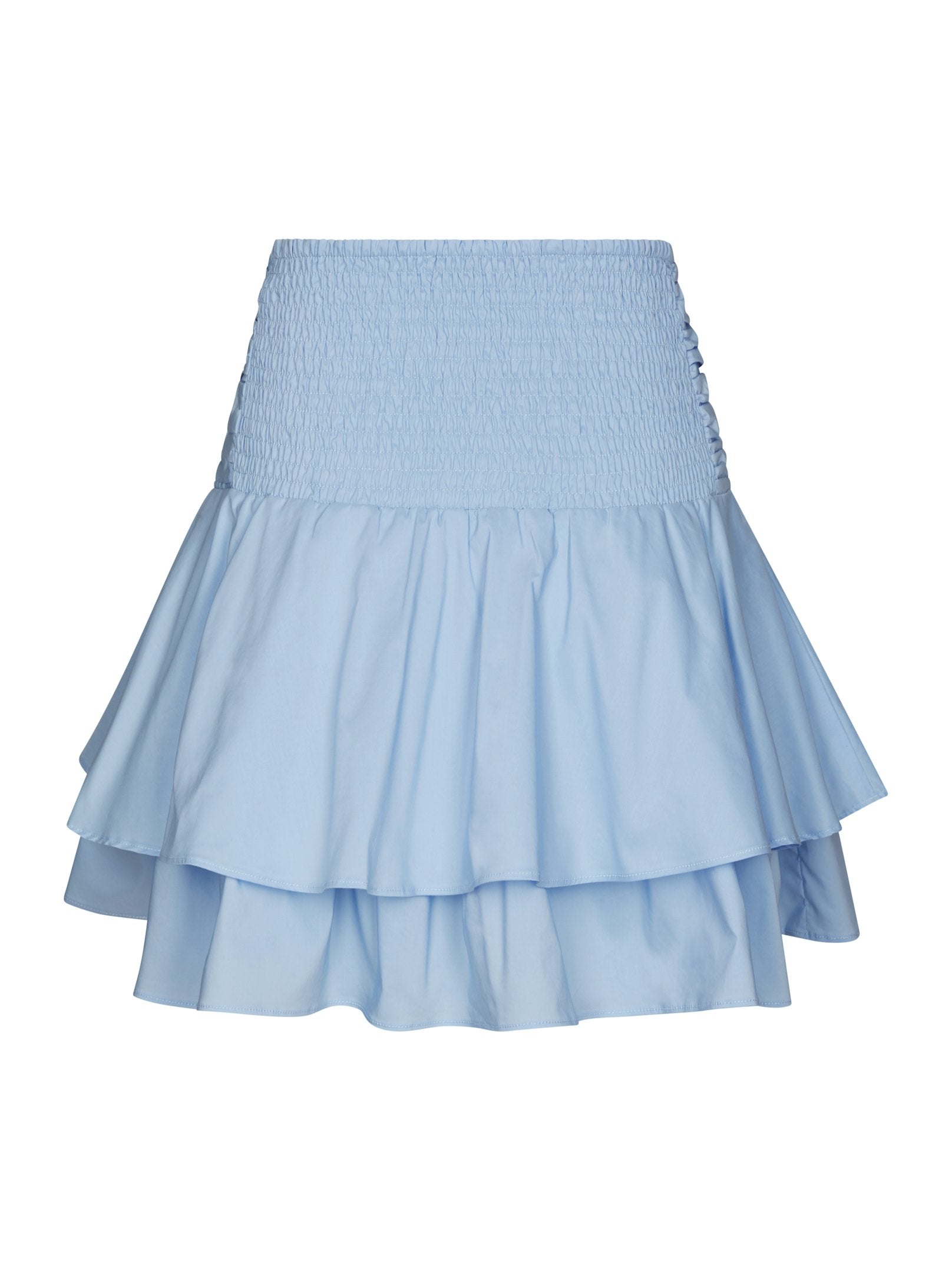 JANIE POPLIN SKIRT 145 LIGHT BLUE