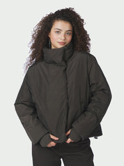 Una Clean Jacket – DARK BROWN