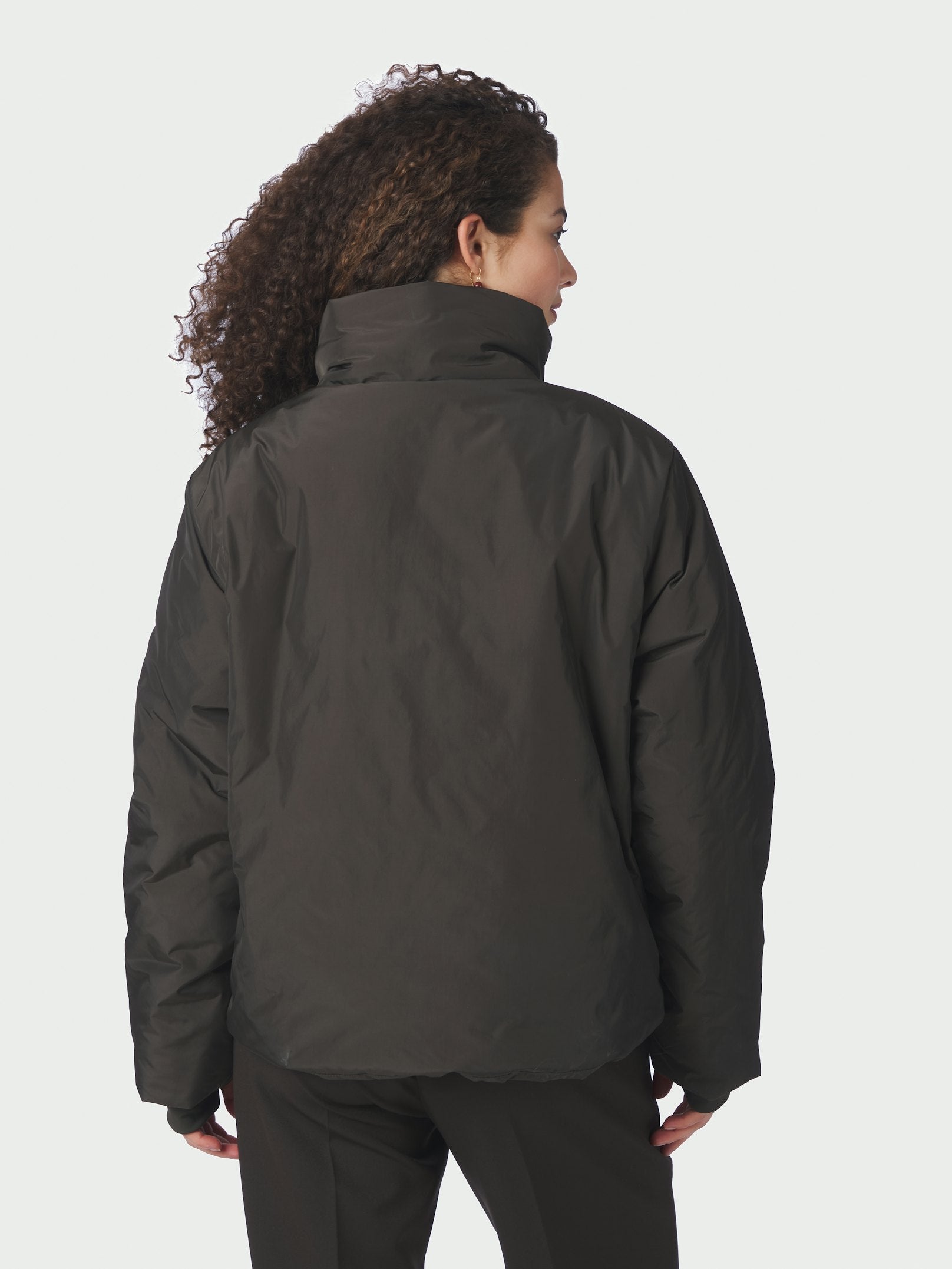 Una Clean Jacket – DARK BROWN