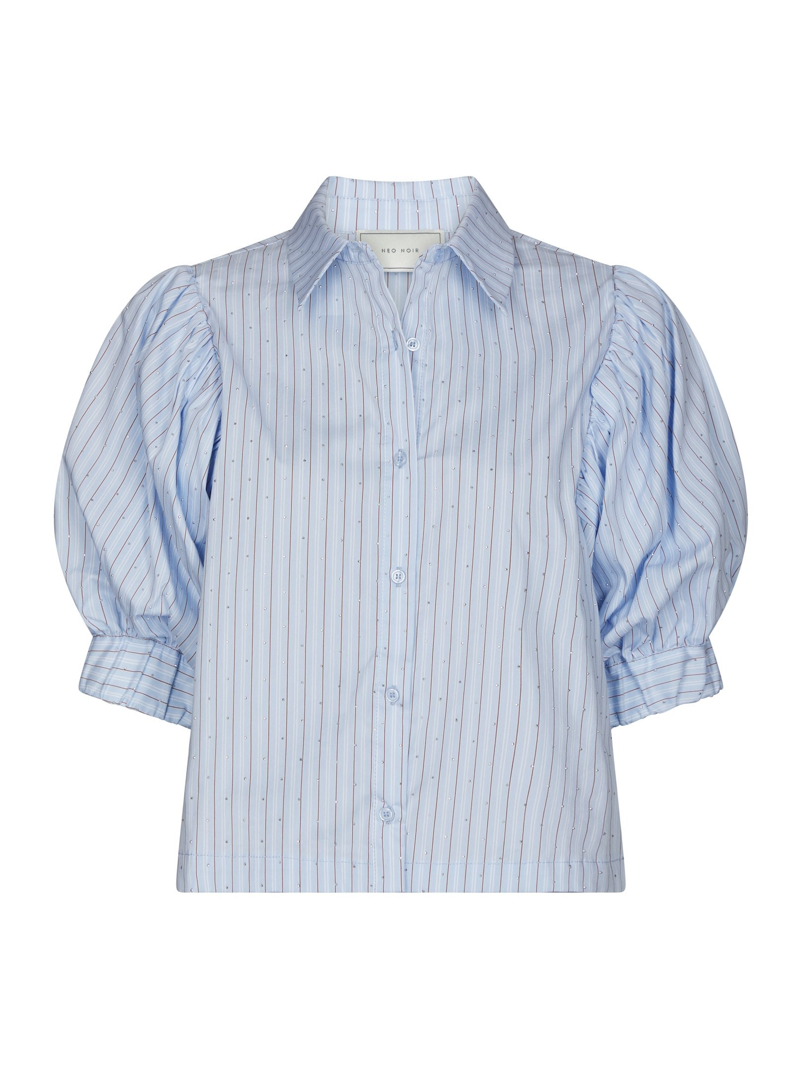 Etta Stripe Stone Shirt – 145 LIGHT BLUE