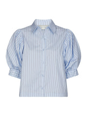 Etta Stripe Stone Shirt – 145 LIGHT BLUE