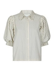 Etta Slim Stripe Shirt – 121 OFFWHITE