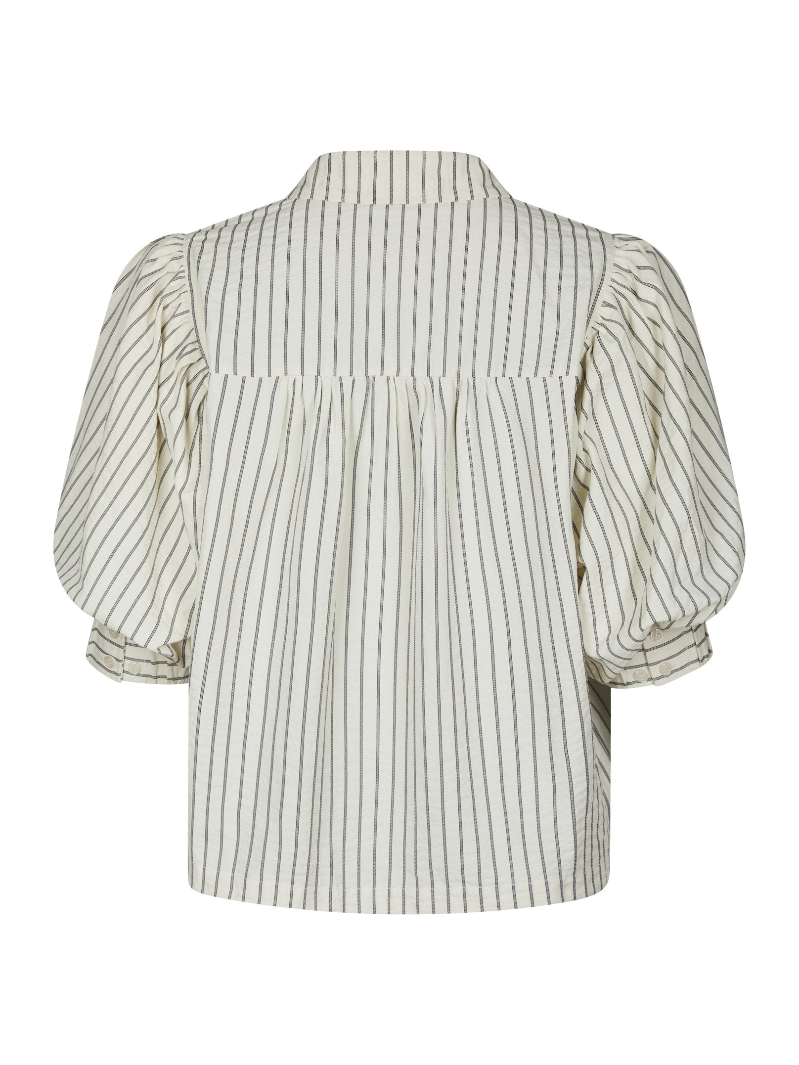 Etta Slim Stripe Shirt – 121 OFFWHITE