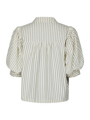 Etta Slim Stripe Shirt – 121 OFFWHITE