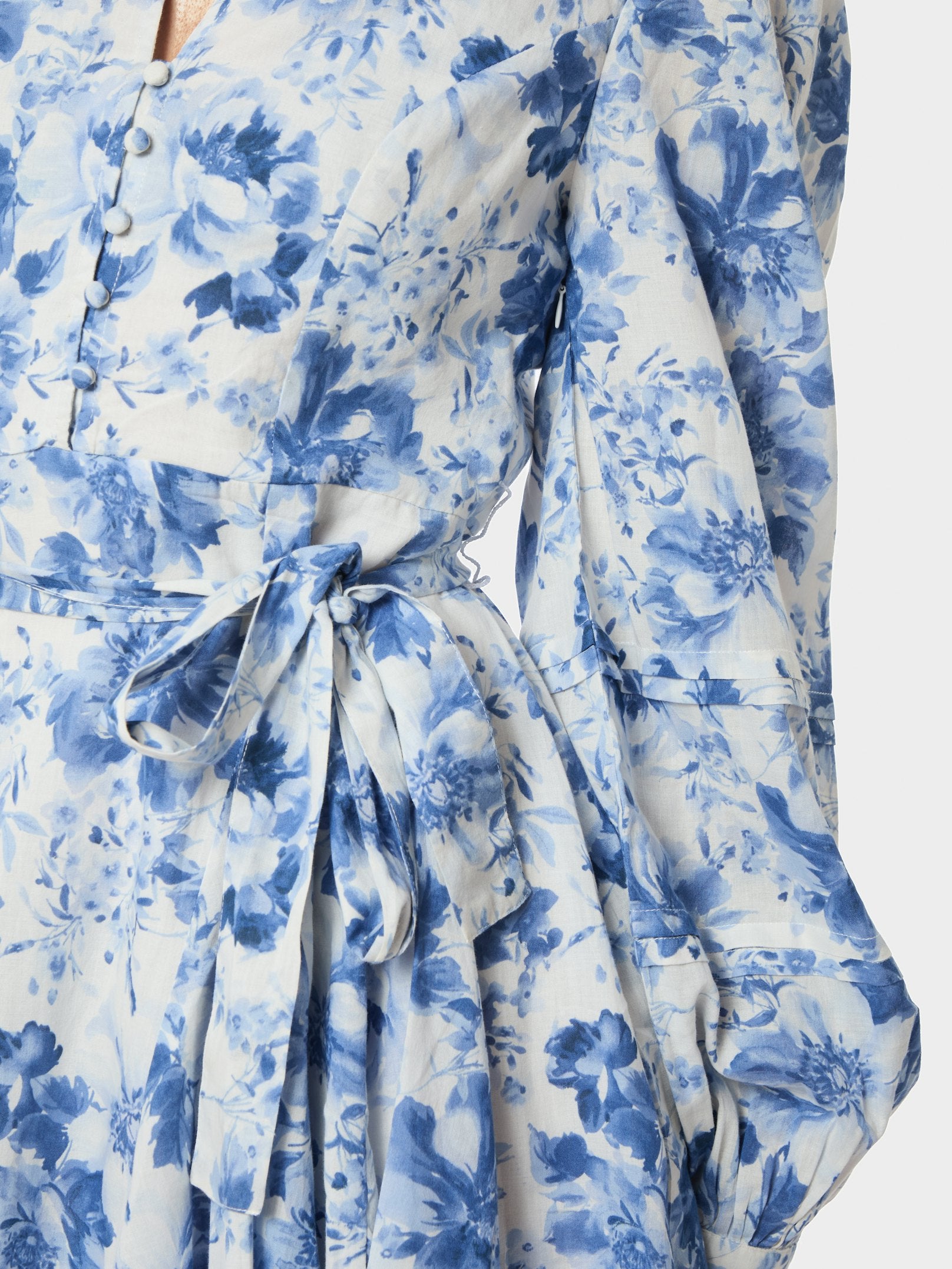 MARISE PRINT DRESS 145 LIGHT BLUE