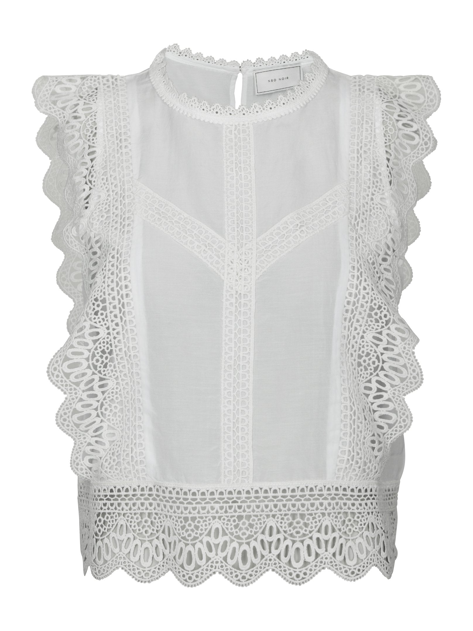 Samia Lace Top – 120 WHITE
