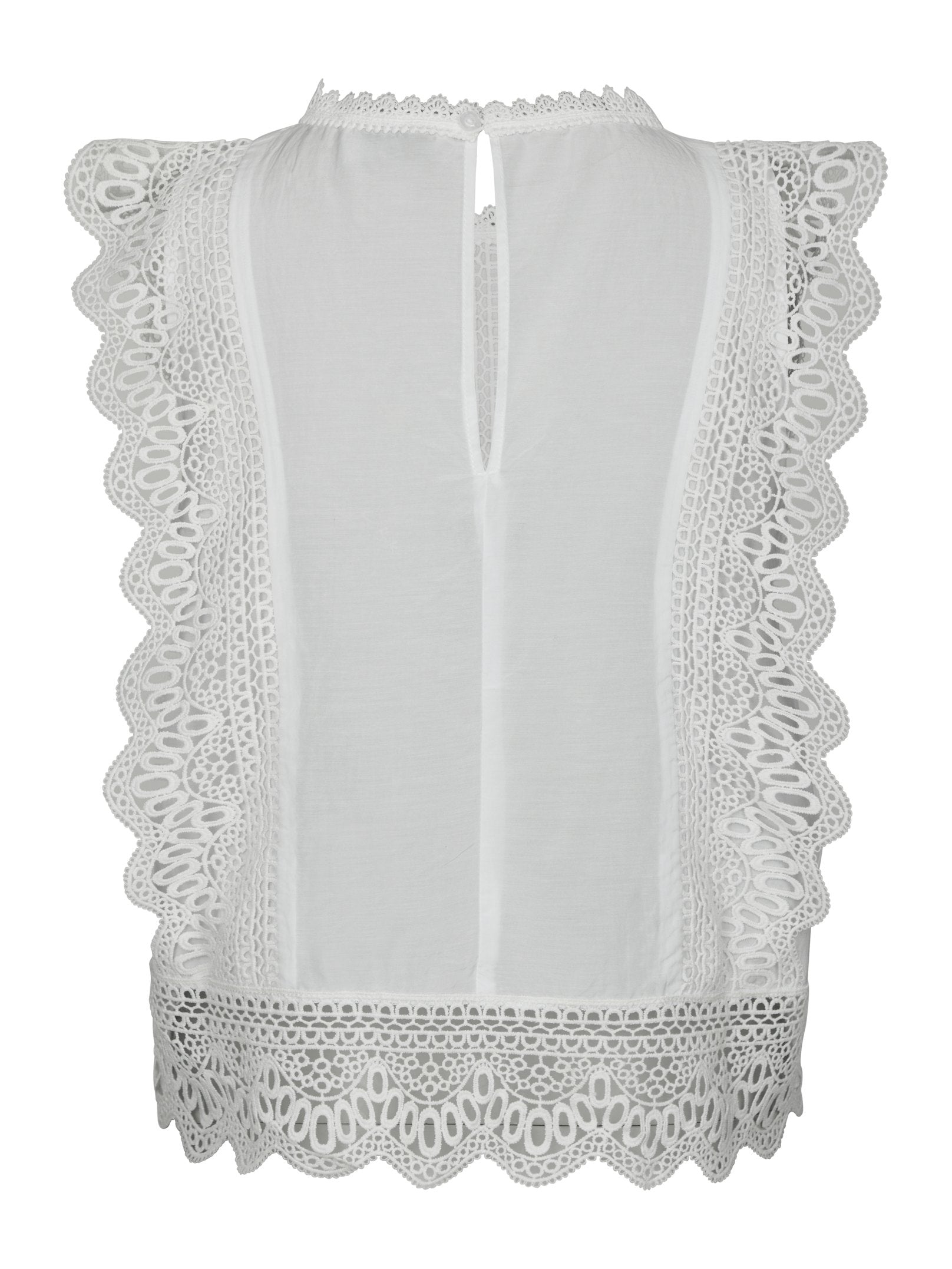Samia Lace Top – 120 WHITE