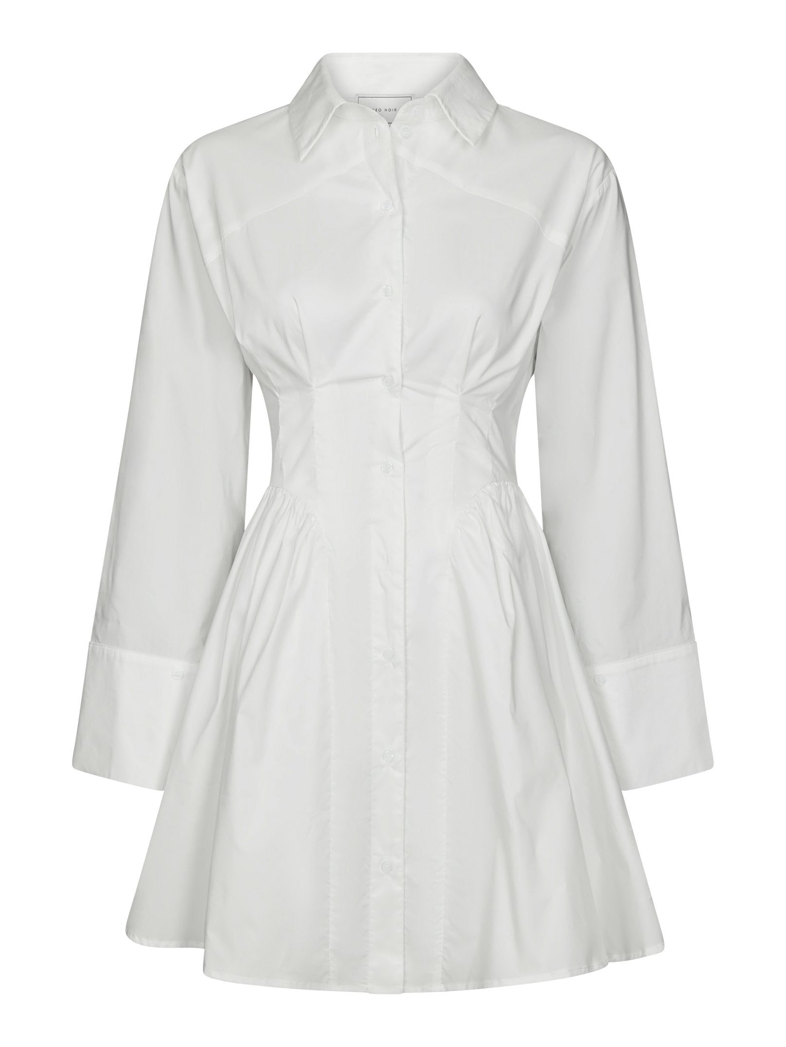 Ulissa Poplin Shirt Dress – 121 OFF WHITE