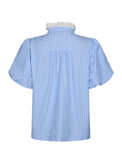 Ulia Stripe Blouse – 375 BLUE STRIPE