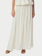 SABRIA CHIFFON SKIRT 121 OFF WHITE