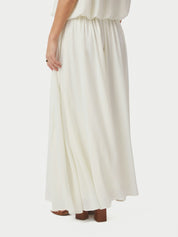 SABRIA CHIFFON SKIRT 121 OFF WHITE