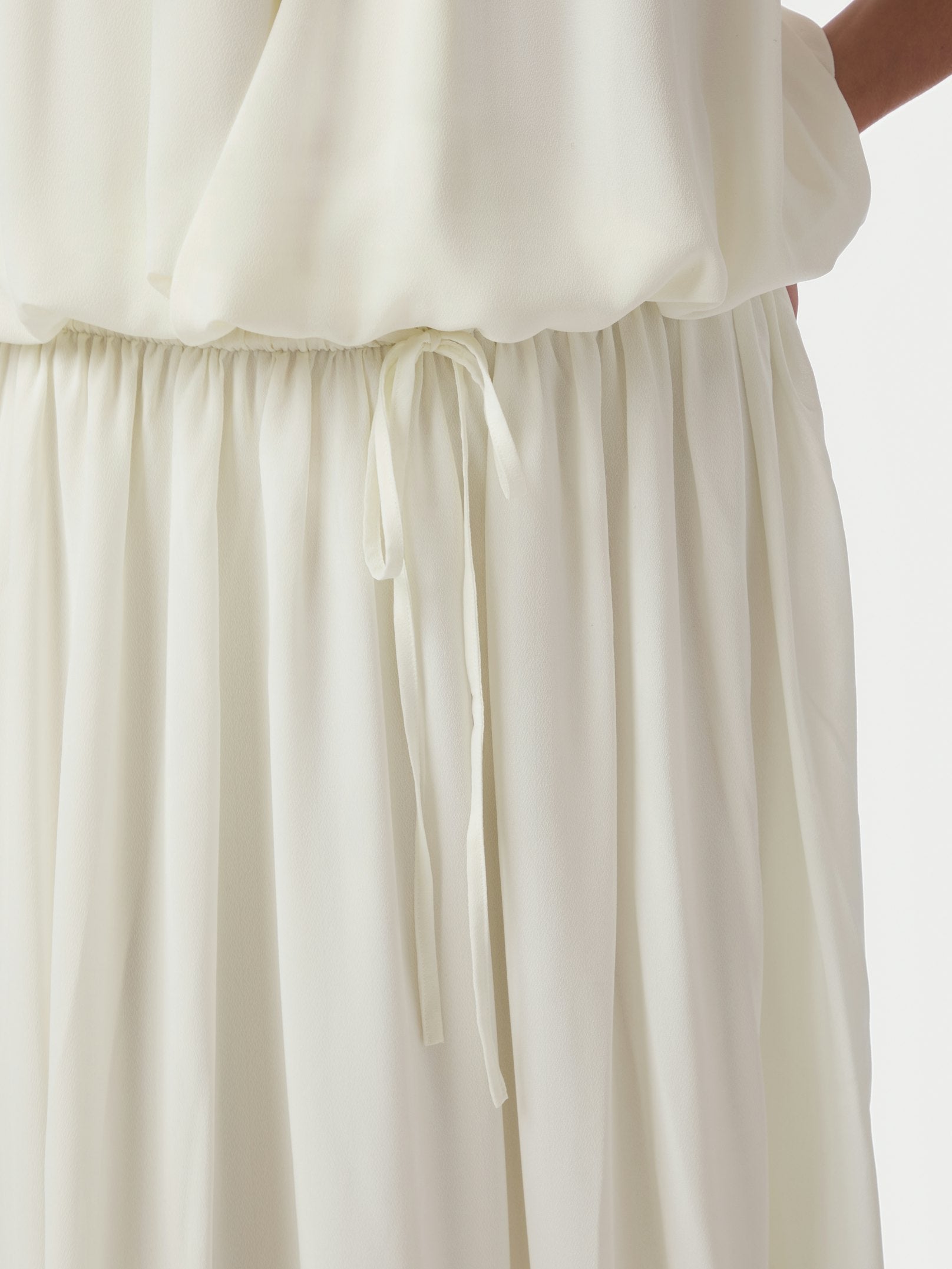 SABRIA CHIFFON SKIRT 121 OFF WHITE