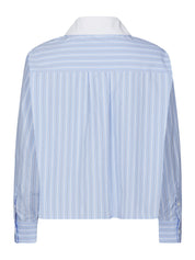 DELFIA STRIPE SHIRT 665 LIGHT BLUE