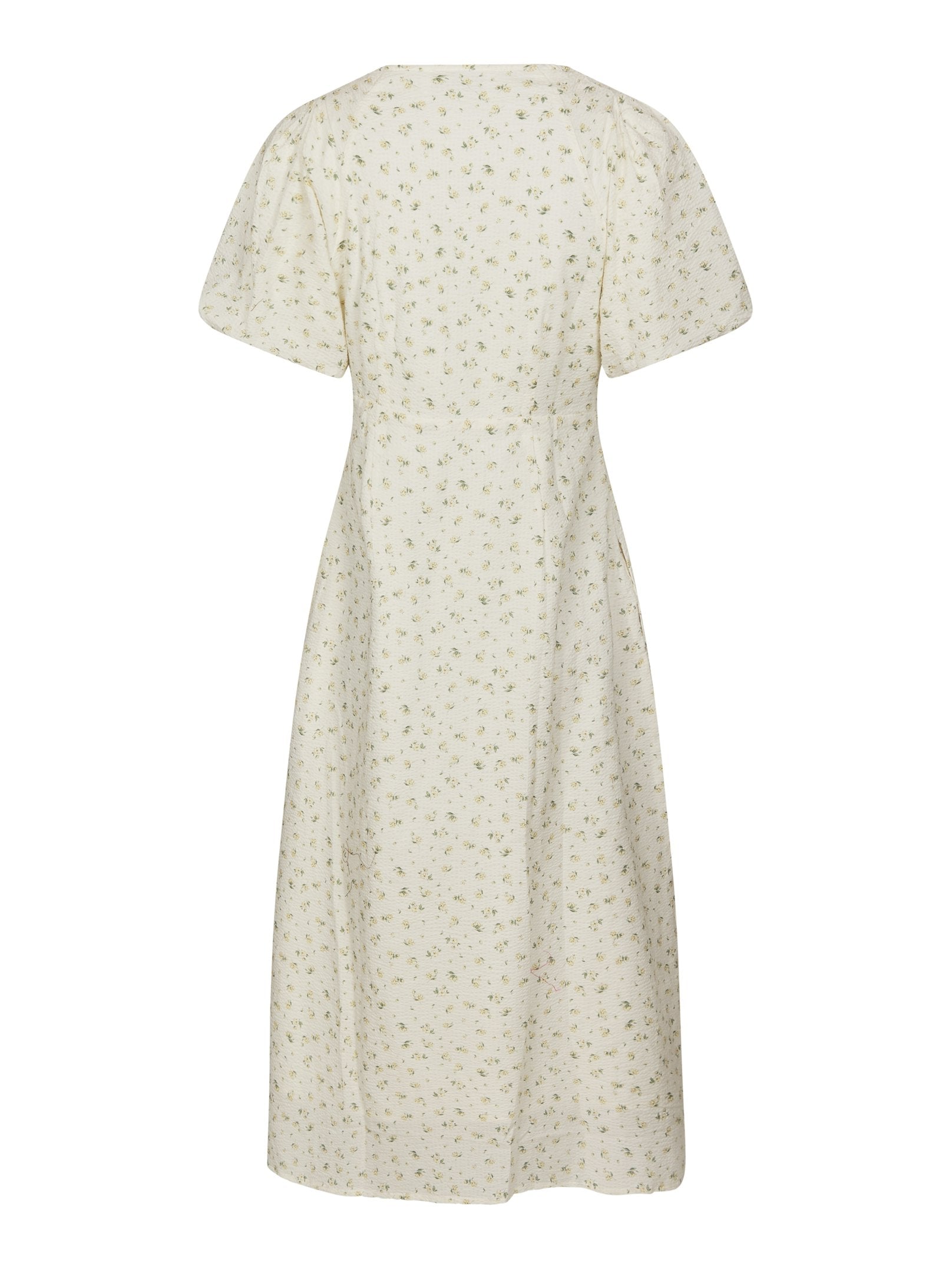 Illana Small Rose Flower Dress – 191 LIGHT YELLOW