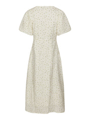 Illana Small Rose Flower Dress – 191 LIGHT YELLOW