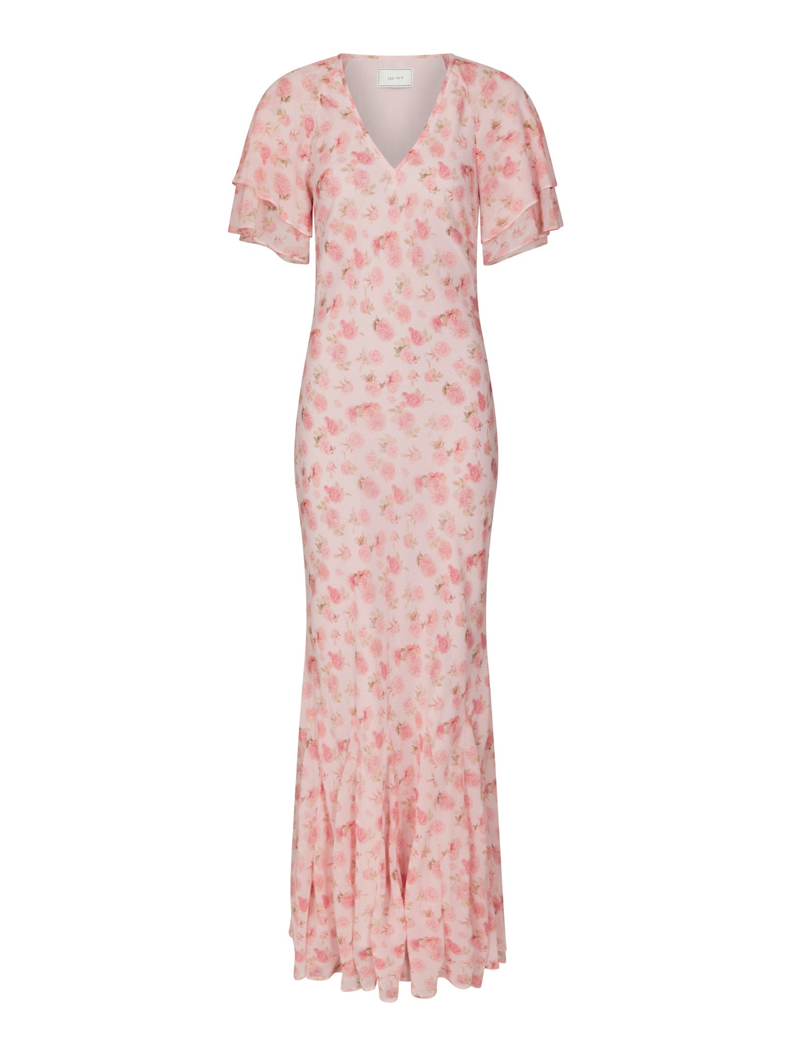 CELESSE FLOWER FADE DRESS 754 LIGHT PINK