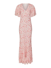 CELESSE FLOWER FADE DRESS 754 LIGHT PINK