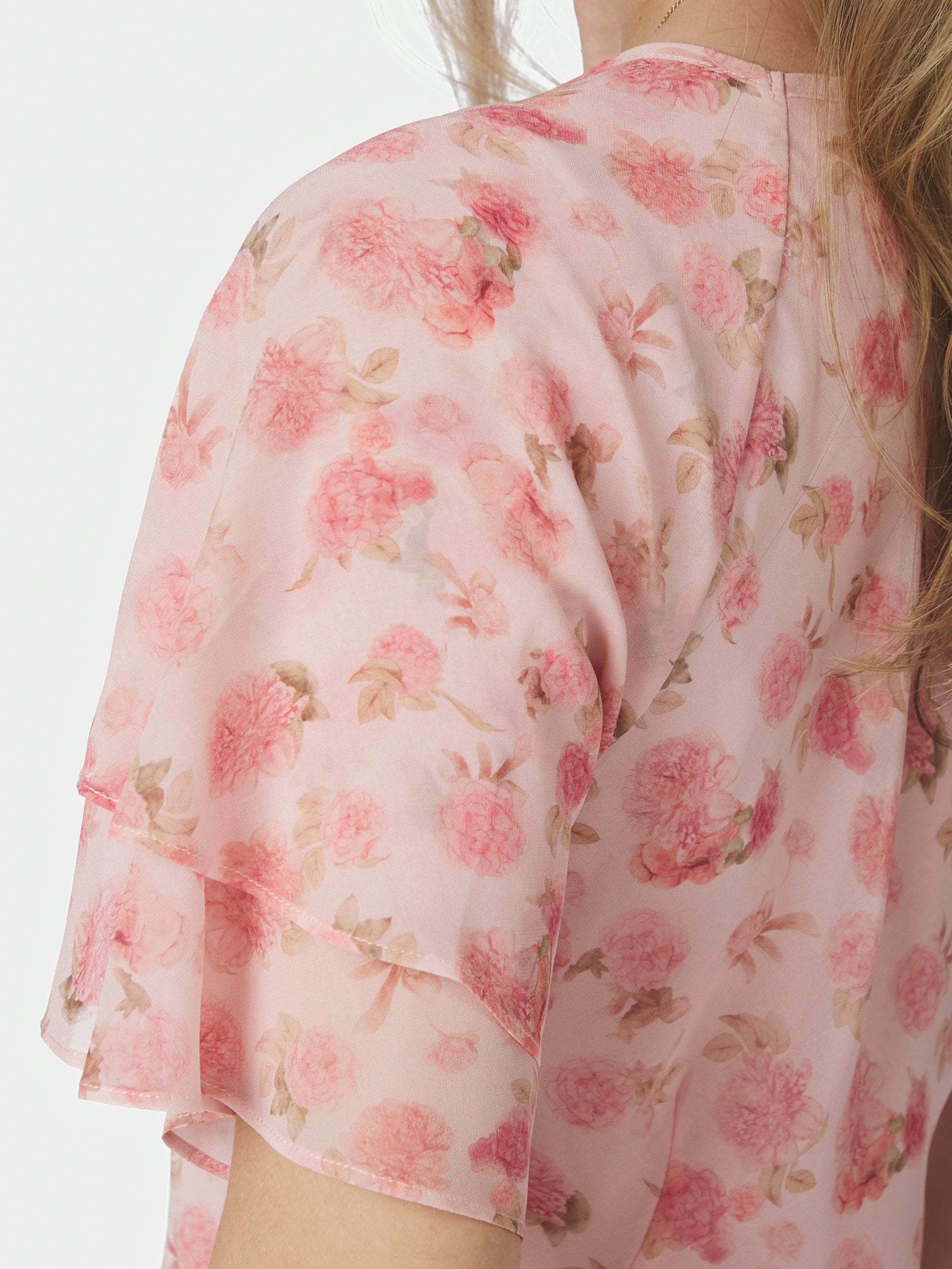 CELESSE FLOWER FADE DRESS 754 LIGHT PINK