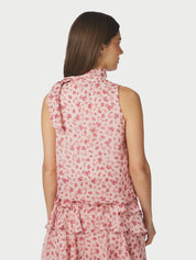 Veda Flower Top – 630 DUSTY ROSE