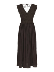 Arista Lace Dress – DARK BROWN