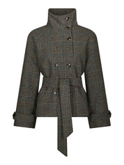 Munet Check Jacket – DARK GREY