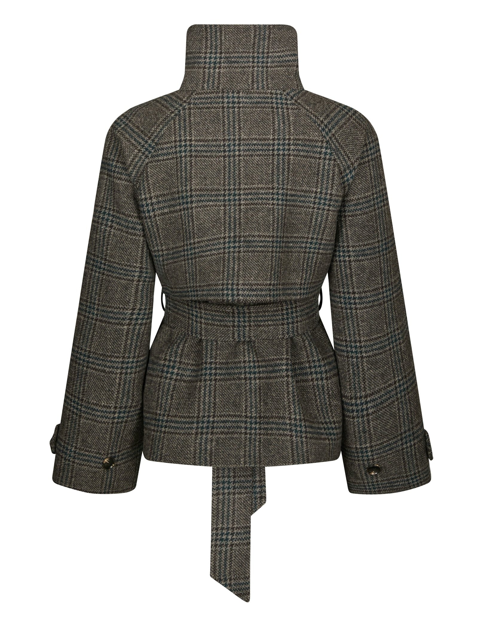 Munet Check Jacket – DARK GREY