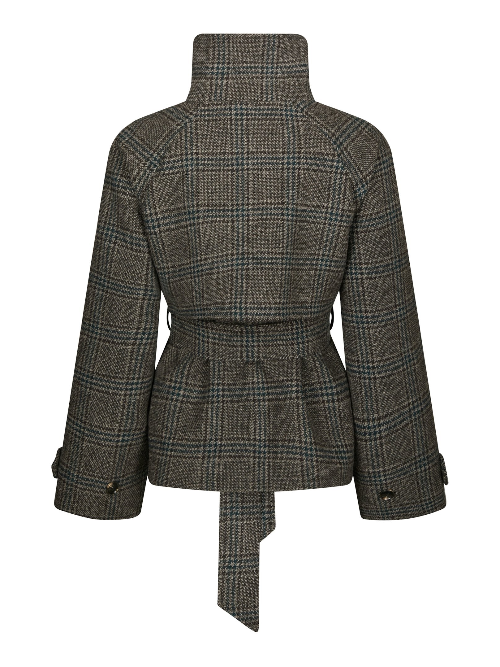 Munet Check Jacket – DARK GREY