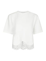 Iria Lace Tee – 120 WHITE