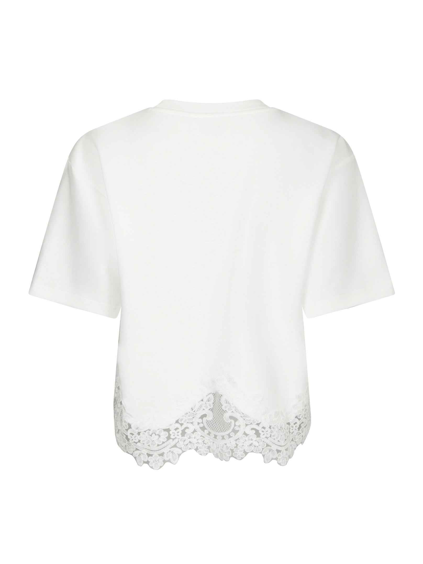 Iria Lace Tee – 120 WHITE