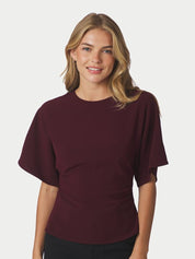 MIRIEL DRAPE BLOUSE
