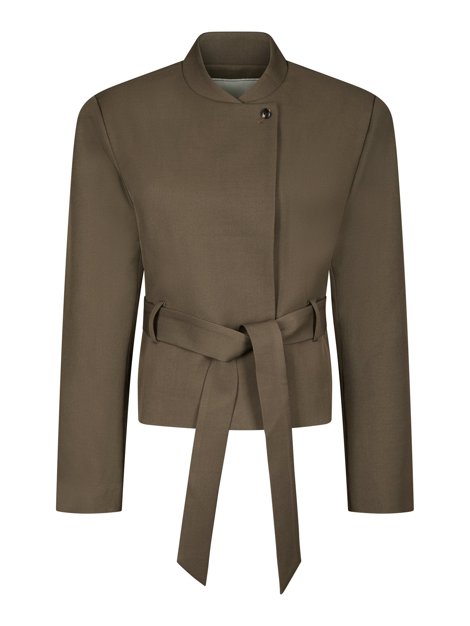 Kailyn Structure Blazer – DUSTY BROWN