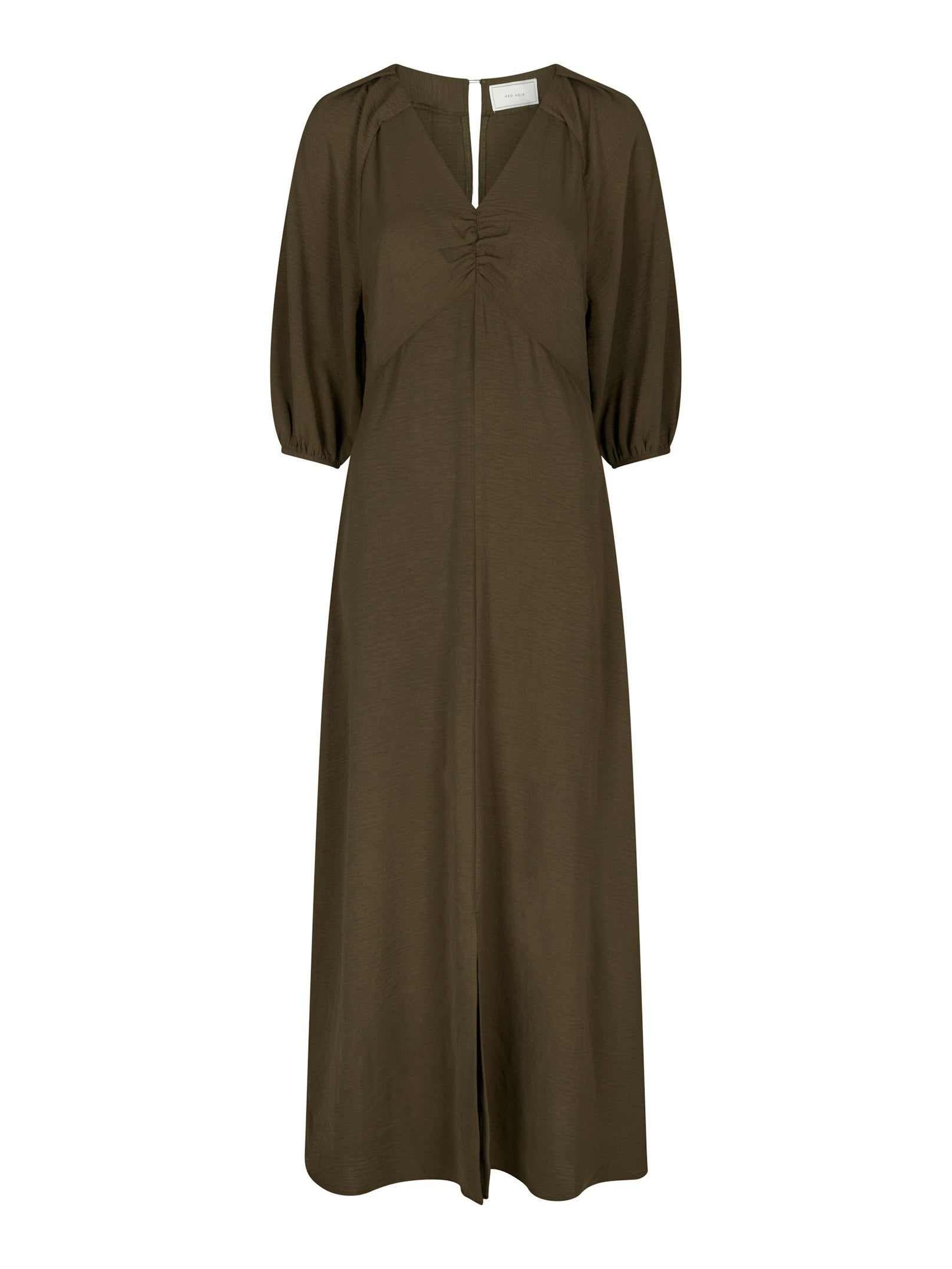 Meriel Structure Solid Dress – ARMY