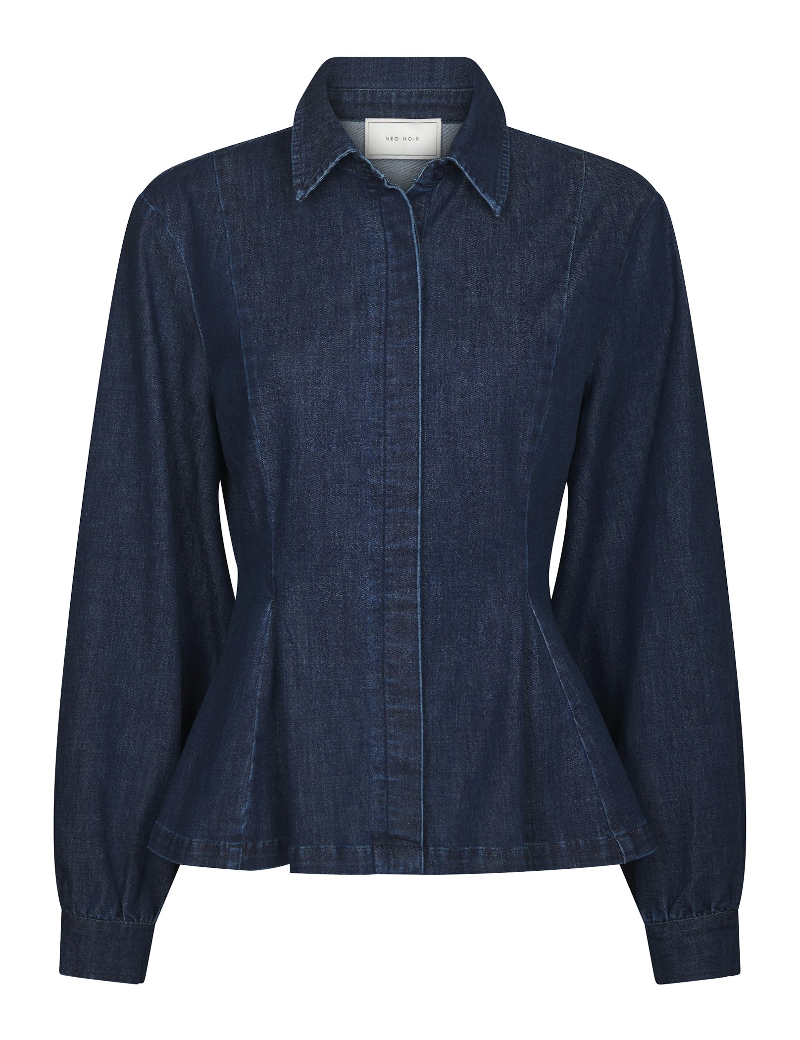 Melody Denim Shirt – DARK BLUE