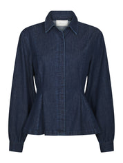 Melody Denim Shirt – DARK BLUE