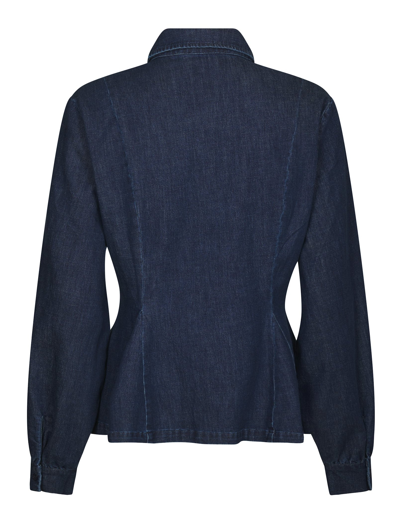 Melody Denim Shirt – DARK BLUE