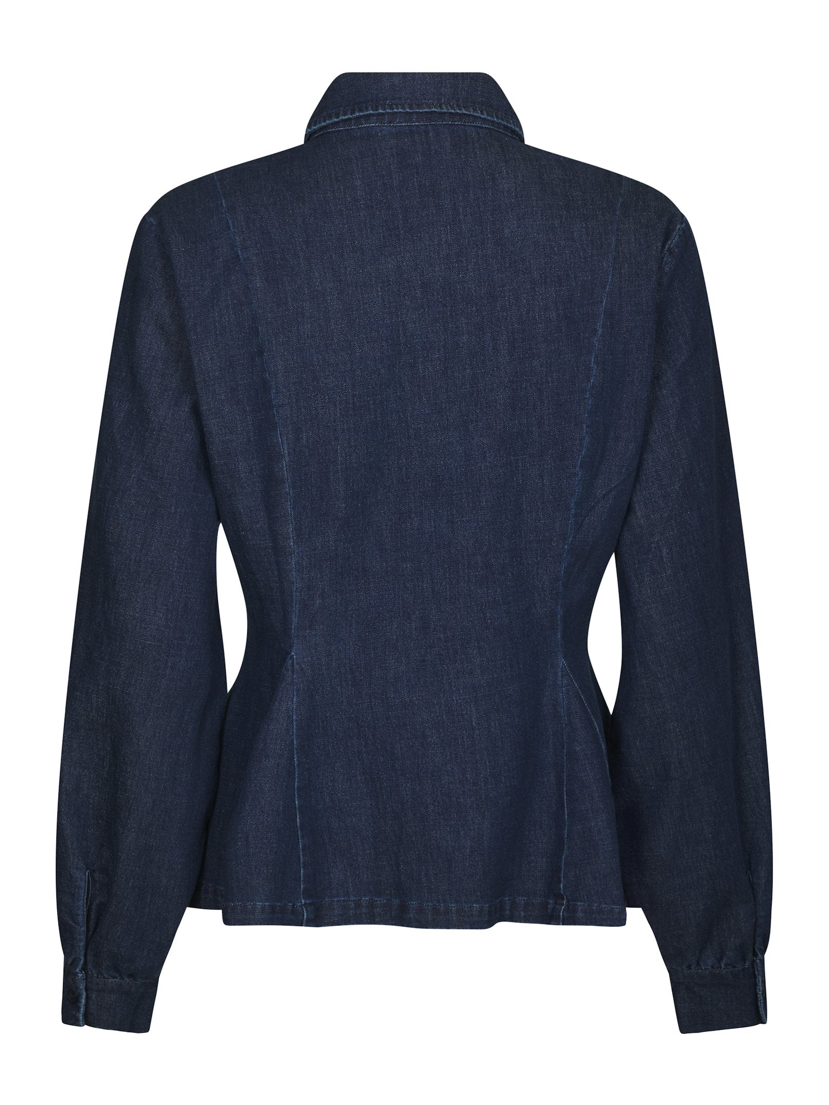 Melody Denim Shirt – DARK BLUE