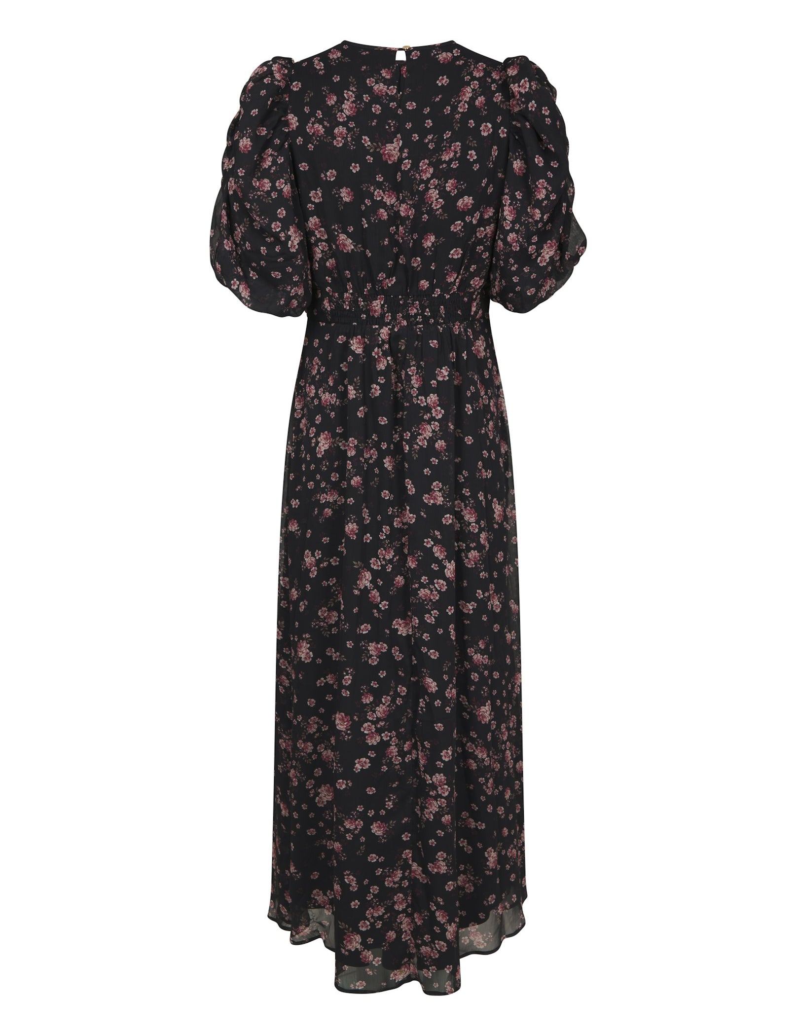 Kikka Mini Flower Dress – BLACK