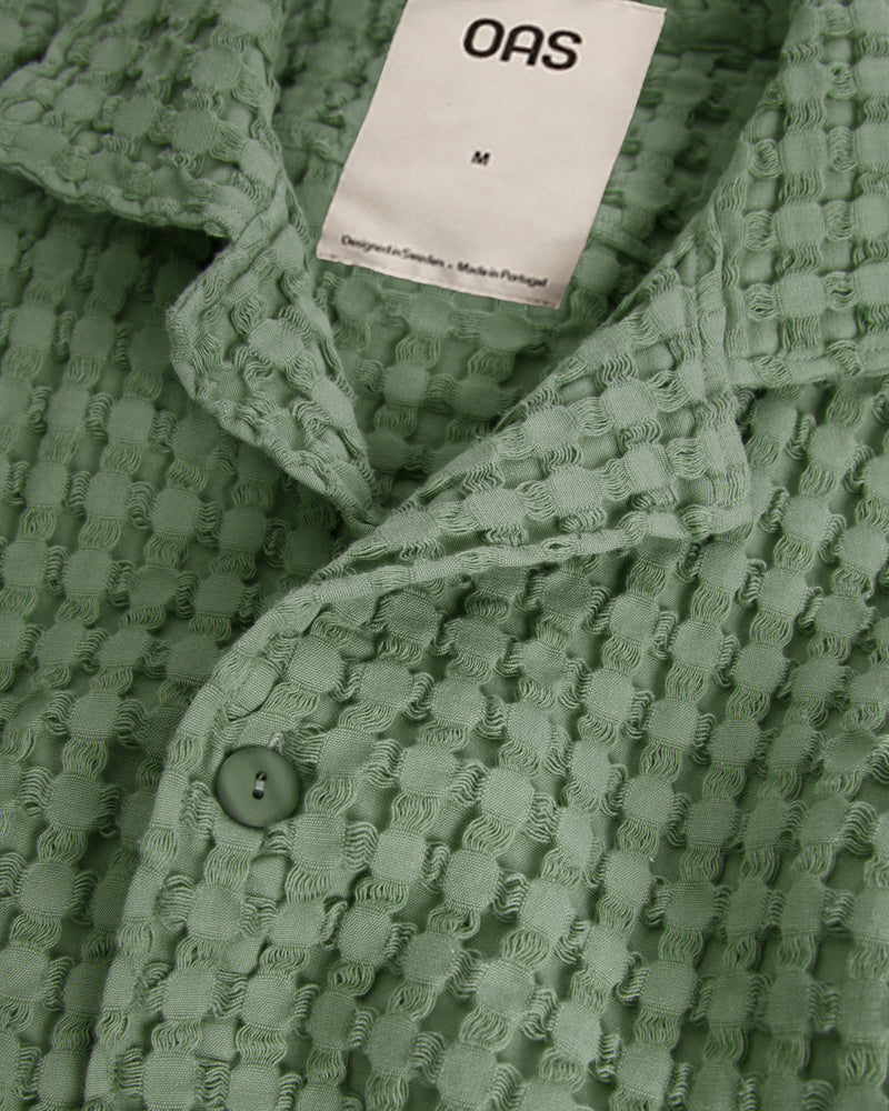 Waffle Cuba Shirt – 54 GREEN