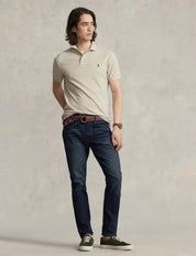 SHORT SLEEVE KNIT 342 EXPEDITION DUNE HEATHER/C8888