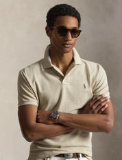 SHORT SLEEVE KNIT 342 EXPEDITION DUNE HEATHER/C8888