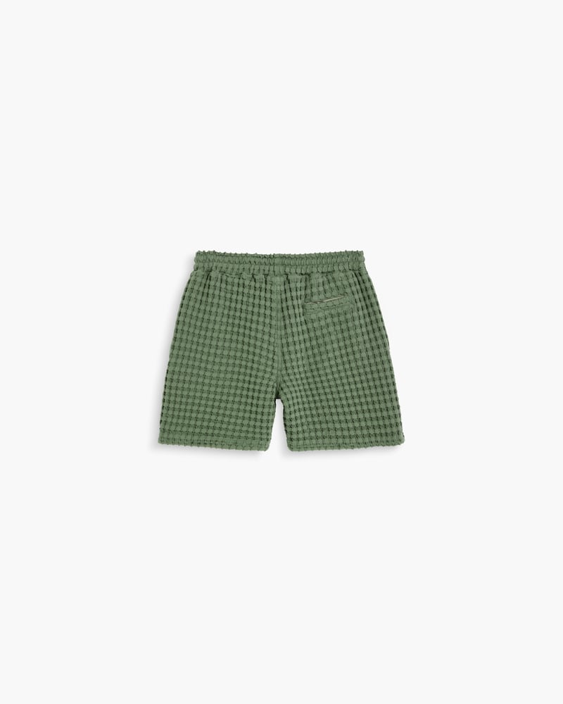 Waffle Porto Shorts – 54 GREEN