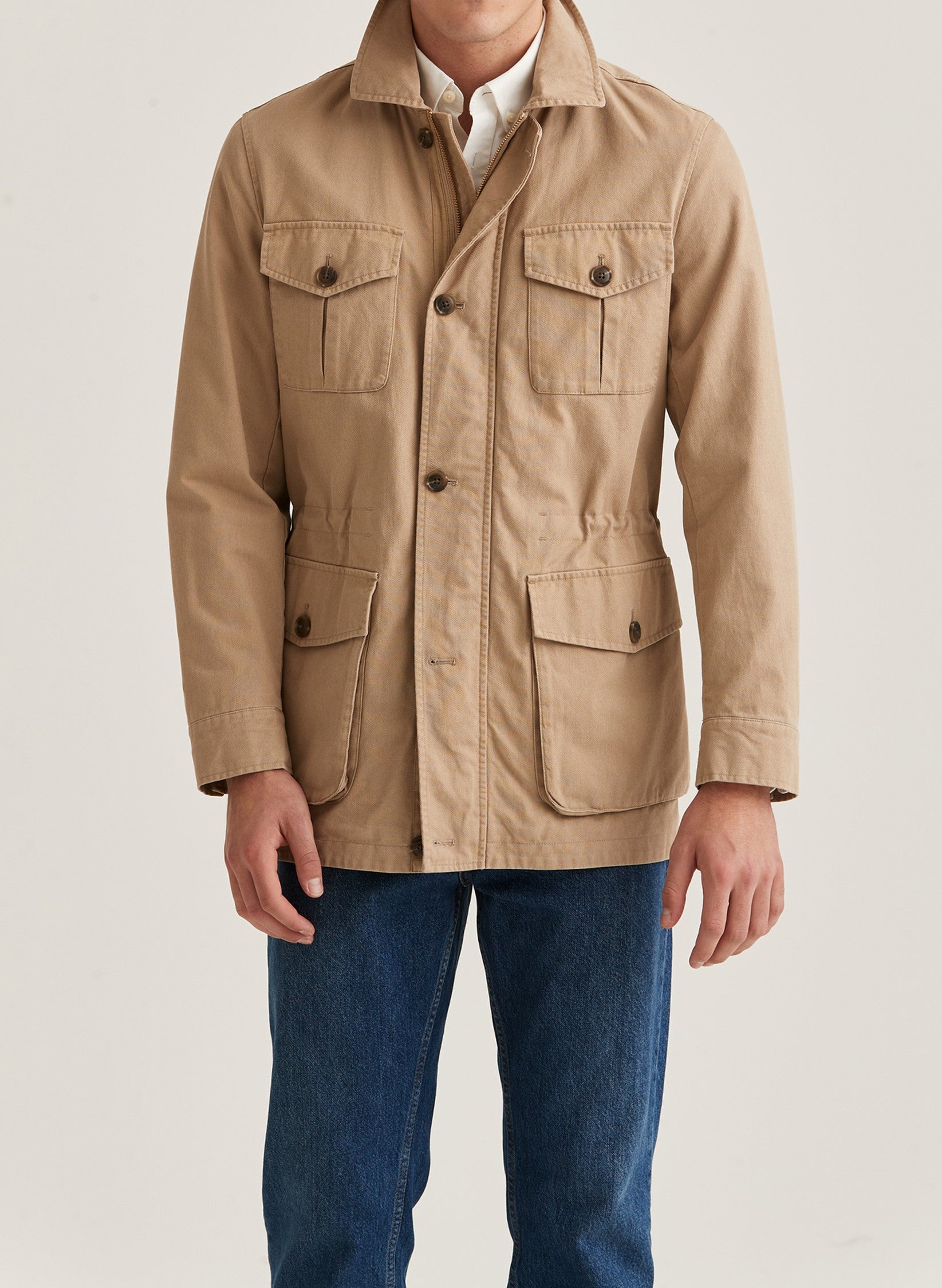 AMIRA SAND JACKET MEN 07 CAMEL