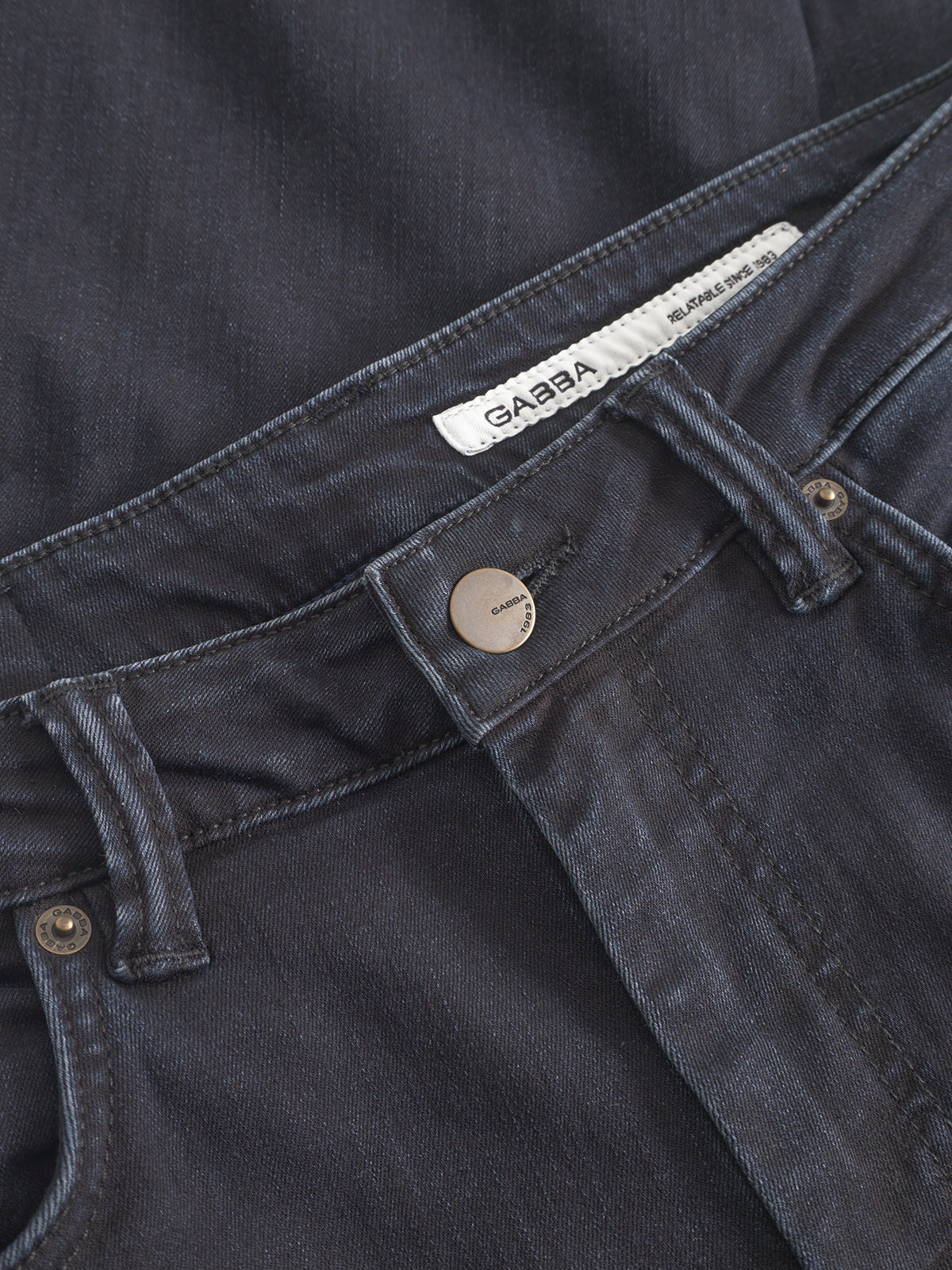 JONES BLUEBLACK BLUE BLACK DENIM