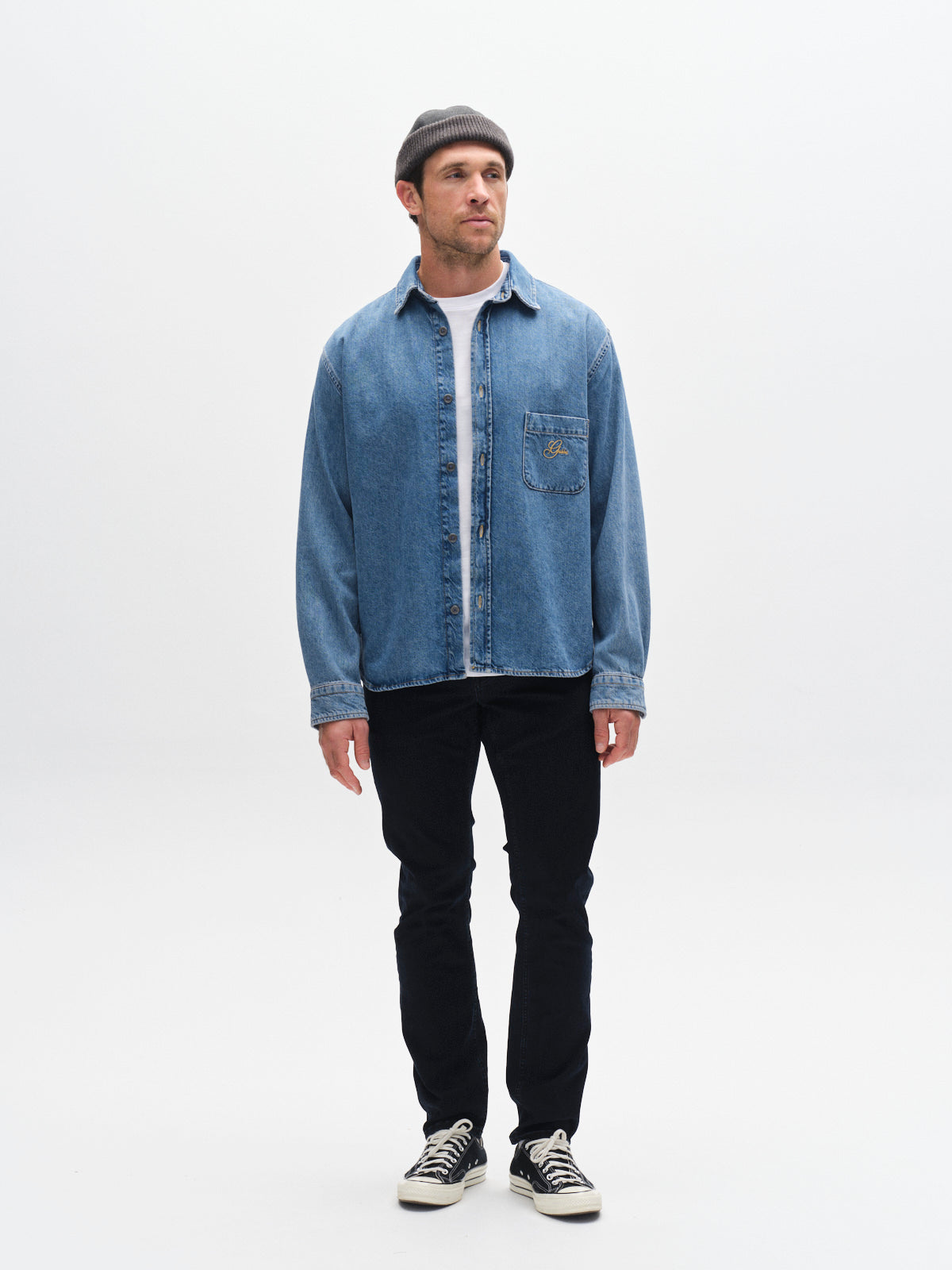 JONES BLUEBLACK BLUE BLACK DENIM