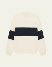 ZIPPER RUGBY SWEATSHIRT