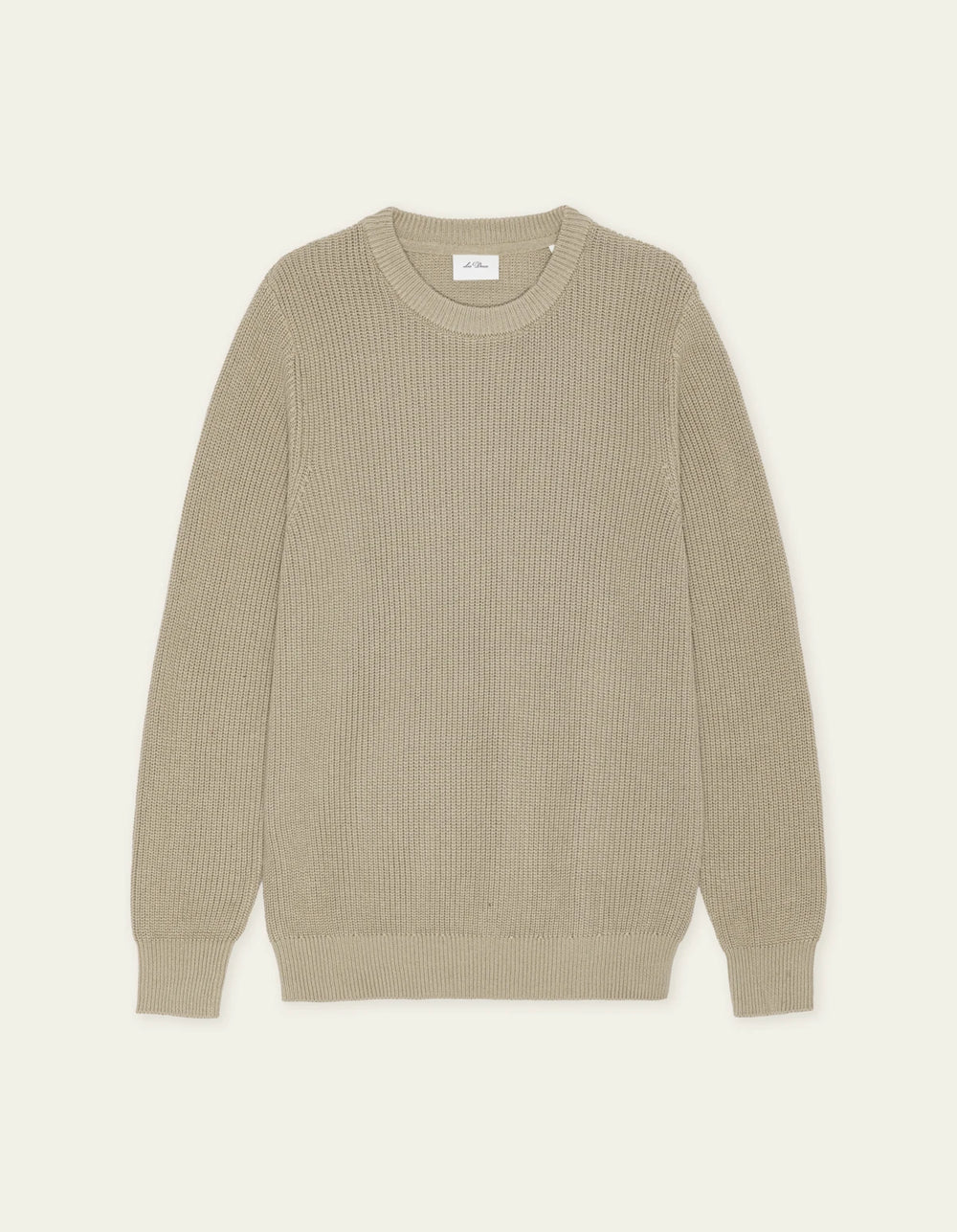 RIB CREWNECK KNIT