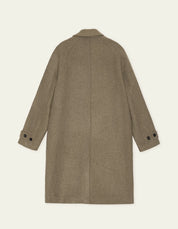 SOLID WOOL COAT